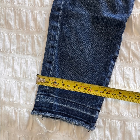 J Brand Blue Skinny Distressed Jeans - Picture 7 of 8